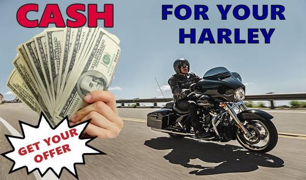 Cash on the spot for Harley and Harley parts Dyna Sportster fxr