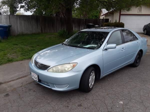 2006 TOYOTA CAMRY LE   SMOGED