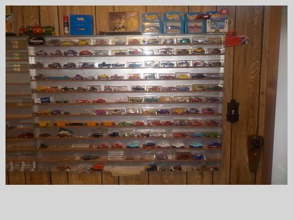 Display Shelfs and Cars and Trucks etc.