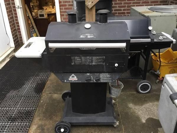 #8 holland propane smoker bbq grill