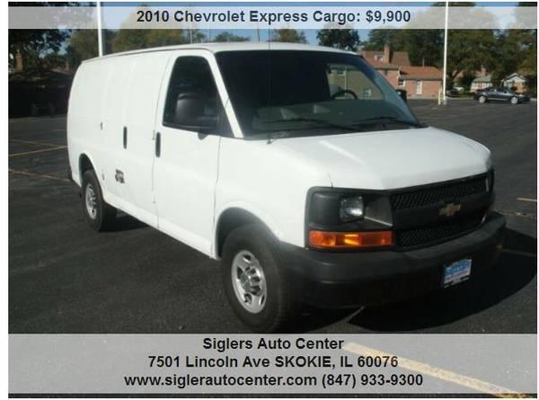 2010 CHEVY G2500 EXPRESS CARGO VAN NO WINDOWS READY FOR WORK !!! THIS