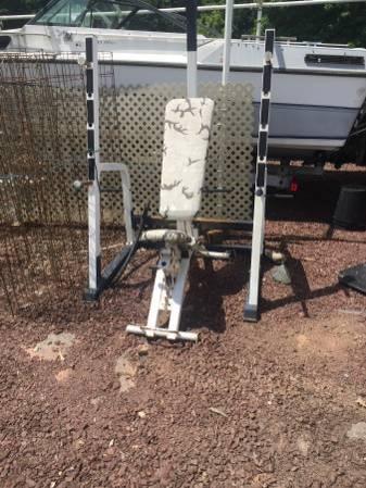 Commercial grade weight bench