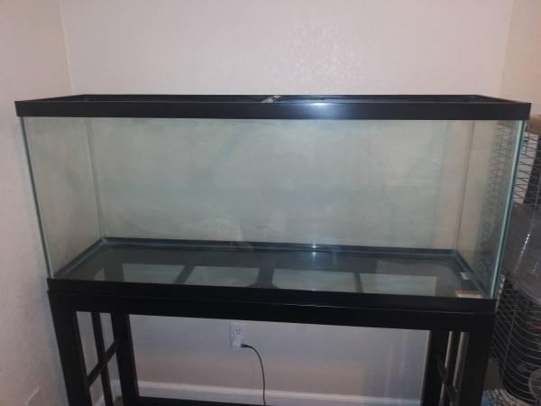 MUST SELL ASAP 55 GALLON TANK W/STAND