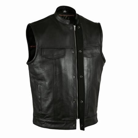 Premium Leather MC Vest