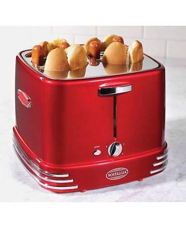 Retro Nostalgia Pop-Up 4 Hot Dog Toaster