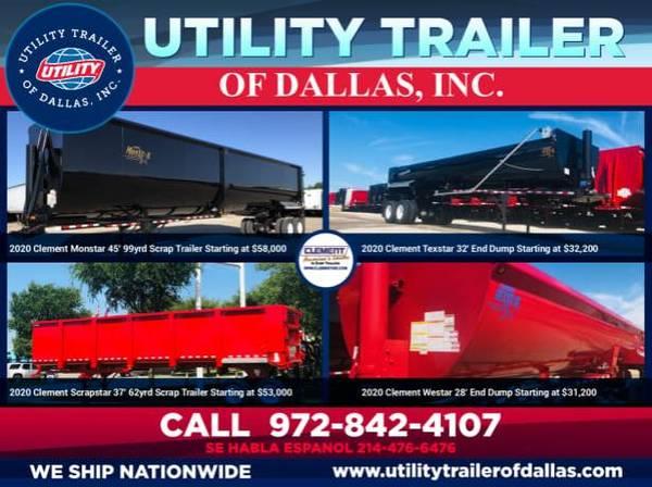 *NEW* End Dump Trailers - Finance our trailers for only $650 per month