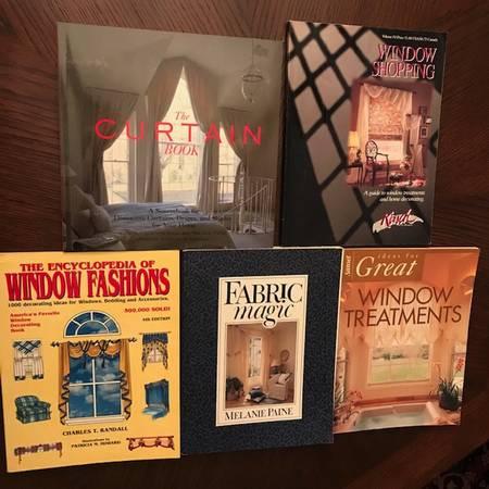 Lot 5 Window Treatment Curtain How to Books ea cost $20-$25 ALL ONLY