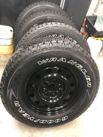 NEW Ford F150 F250 F350 Wheels and Good Year Tires LT275/65/18