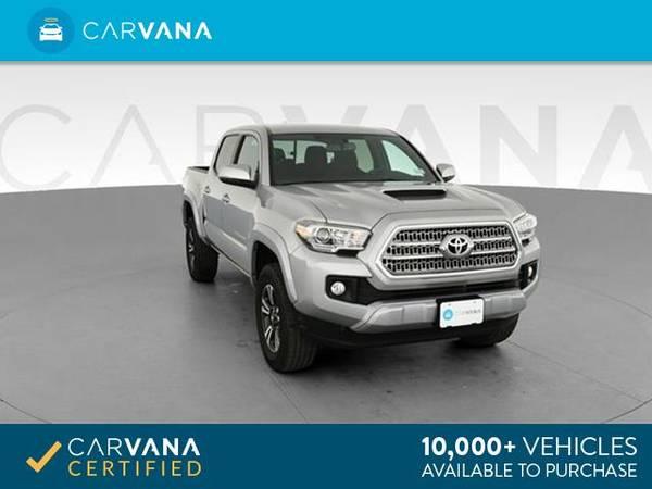 2016 Toyota Tacoma Double Cab TRD Sport Pickup 4D 5 ft pickup SILVER -