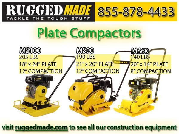 Plate Compactor - Heavy & Reliable for Big & Small Jobs
