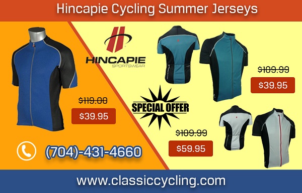 Men Collection – Hincapie Cycling Summer Jersey by Classic Cycling