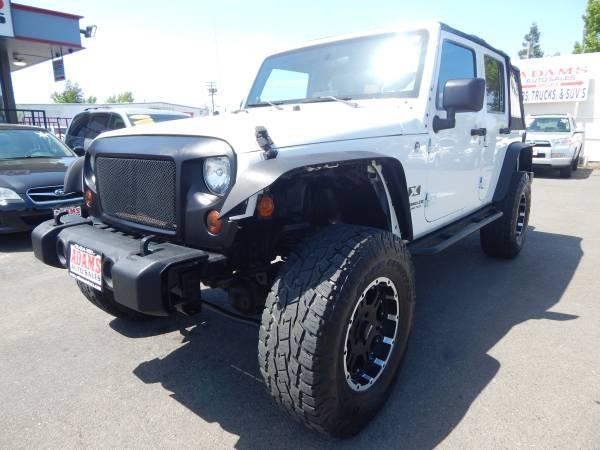 2008 Jeep Wrangler Unlimited X 4x4 4dr * WE FINANCE * CALIFORNIA CAR *