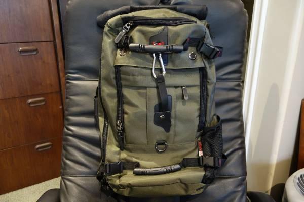 Army Green Travel Bag/ Backpack