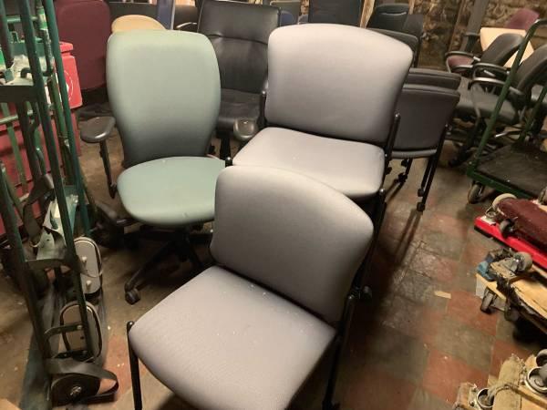 Office furniture chairs and desks new sale