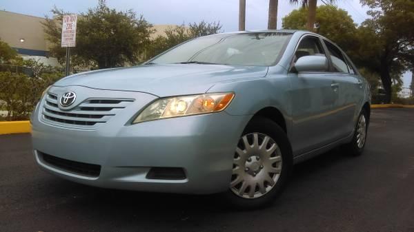 2007 Toyota Camry 100k Auto Ac 6Cd/Aux Leather Powered 2 OWNER SENIOR