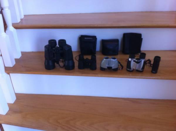 Binoculars (8 pairs to choose from)