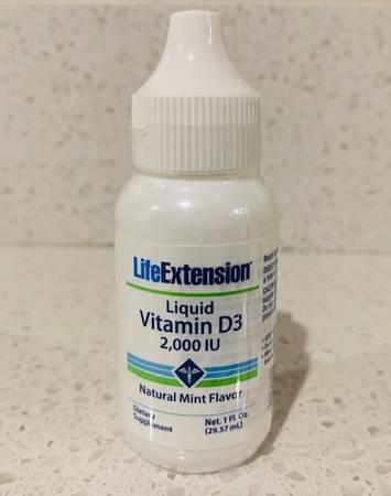 Life Extension Liquid Vitamin D3 2,000IU