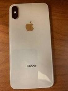 I phone x for sale 256gb. Color is silver.