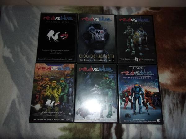 Red vs Blue Halo Seasons 1-8 DVD Collection
