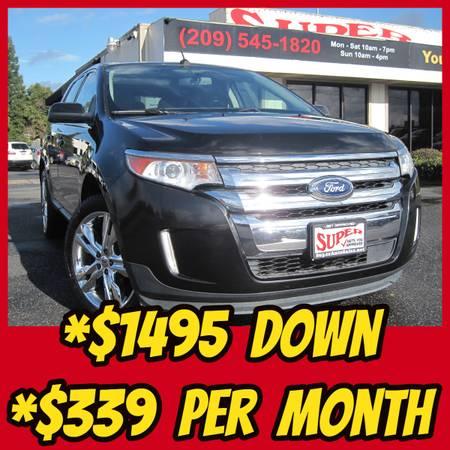 *$1495 Down & *$339 Per Month on this top of the line 2013 FORD EDGE!