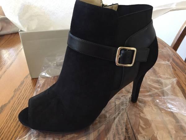 Womens Marc Fisher Leather/Suede Ankle Boots - New in Box