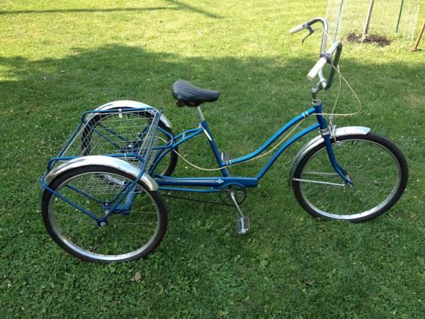 Nice Vintage Sears Adult Tricycle - Made in USA
