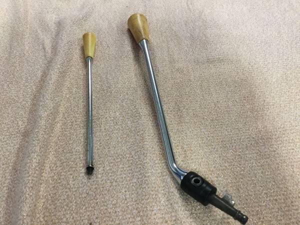 1958-1960 Ford T-bird shift lever and turn signal lever