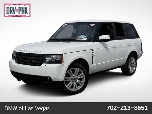 2012 Land Rover Range Rover HSE LUX 4x4 4WD Four Wheel SKU:CA383783