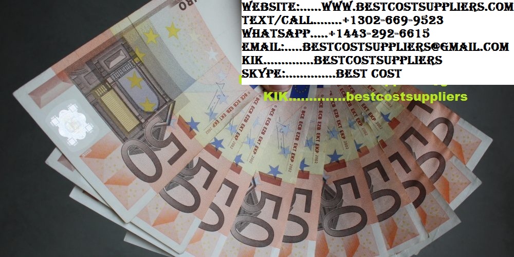 Buy high quality Undetectable fake Euros and dollars from us Whatsapp..........+1443-292-6615