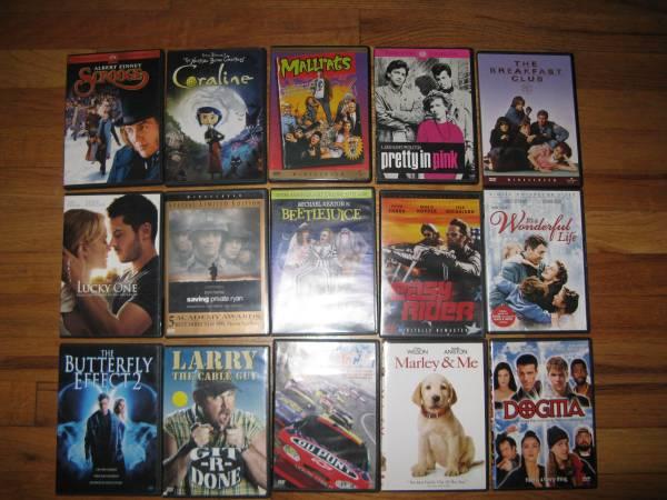 dvd movies,music videos and blue ray