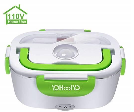 YOHOOLYO Electric Lunch Box Food Heater Portable Lunch Heater 110V