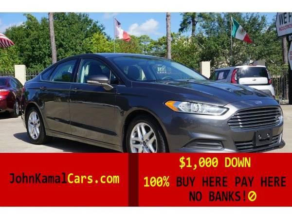 2016 Ford Fusion  ð¥ð¥ In House Finance â Buy Here Pay Here 1000 Downâ
