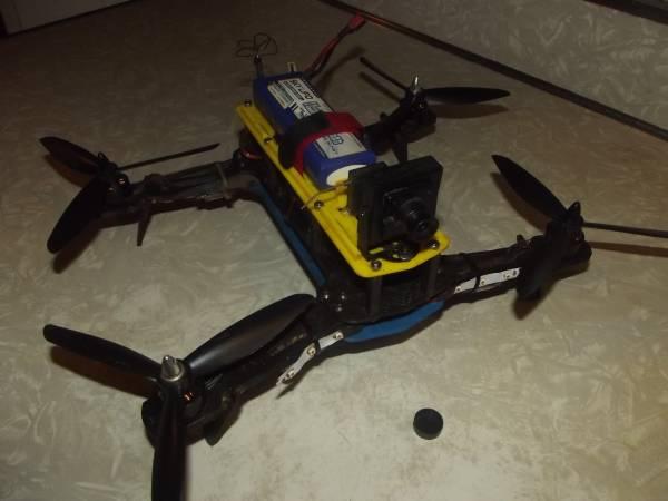 Race Quad Drone w/Camera, Video Tx-Bind n Fly