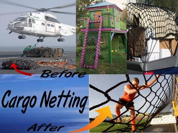 Cargo Netting /Climbing Nets | NEW SIZES w/ FREE SHIPPING