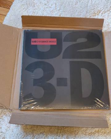 U2 3-D Dance Mixes Vinyl
