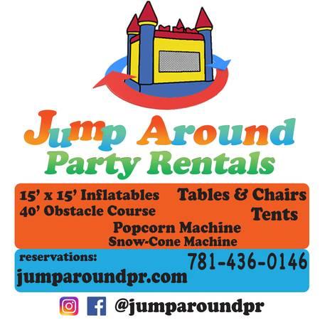 PARTY RENTALS- Moonbounce / Bounce House Modular/Castle, Tents, Tables