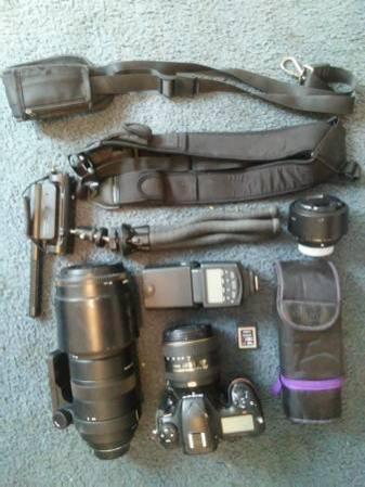 nikon d500+ extras or $1000 for camera+kit lens