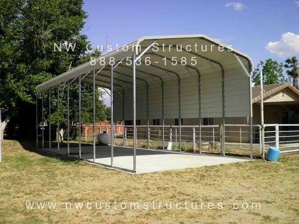 Metal Barns, Farm Equipment Storage and Covers For Animals