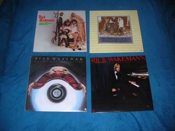 RICK WAKEMAN COLLECTION FOR SALE-FREE US SHIPPING!