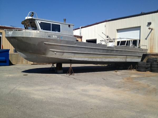 44 foot Catamarane aluminum jet drive boat for sale