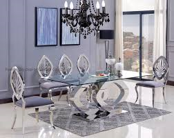 Modern  Dining Table Glass Set for Dining Room