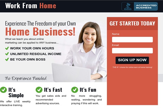 Work From Home and Affiliate Marketing Training